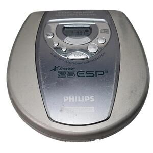 Philips Magnavox AZ7783/17 Portable CD Player Dynamic Bass Boost ~ Tested Works